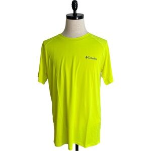Columbia Omni-Wick Back Graphic T-Shirt Yellow